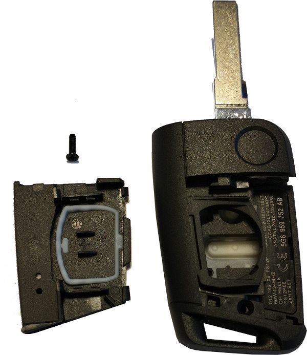 VK45 SG 3 Tasten VW Audi Seat Skoda Splint sichtbar vorne